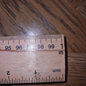 1m Wooden Ruler