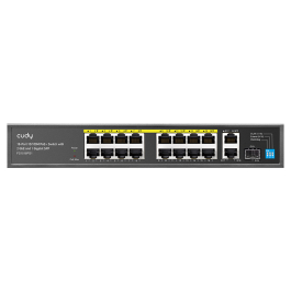 16port 10/100M PoE+Switch