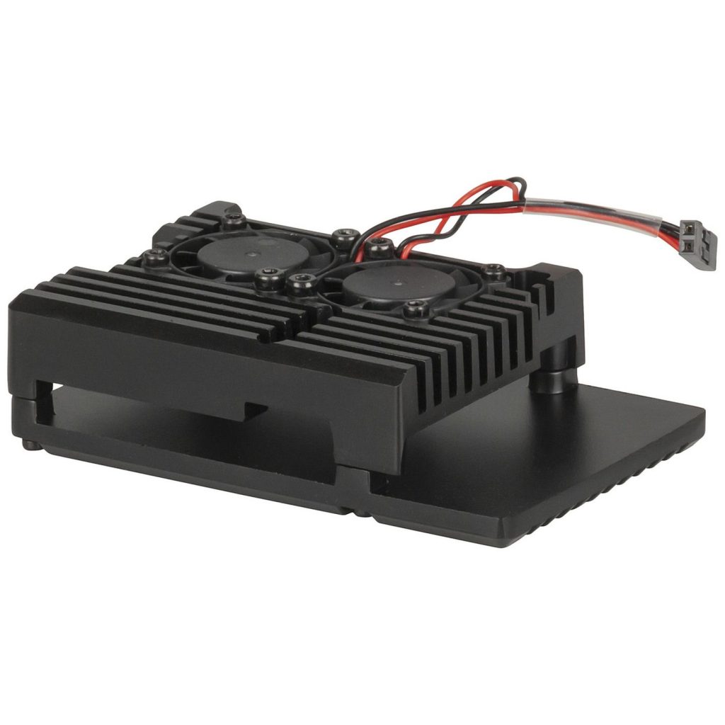Raspberry Pi 4 1GB RAM + Case + Fan + Heat Sinks + Power Adapter