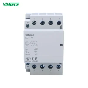 OMZN DIN Rail DC 12V 24V Coil Household AC Modular Contactor 2NO 1NO1NC 2NC TOCT1-25Z