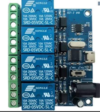 LCUS 4 USB Relay Module